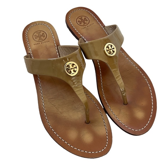 Tory Burch Cameron Thong Sandals - Picture 1 of 7